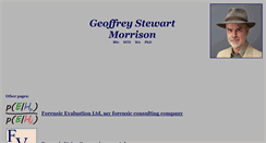 Desktop Screenshot of geoff-morrison.net